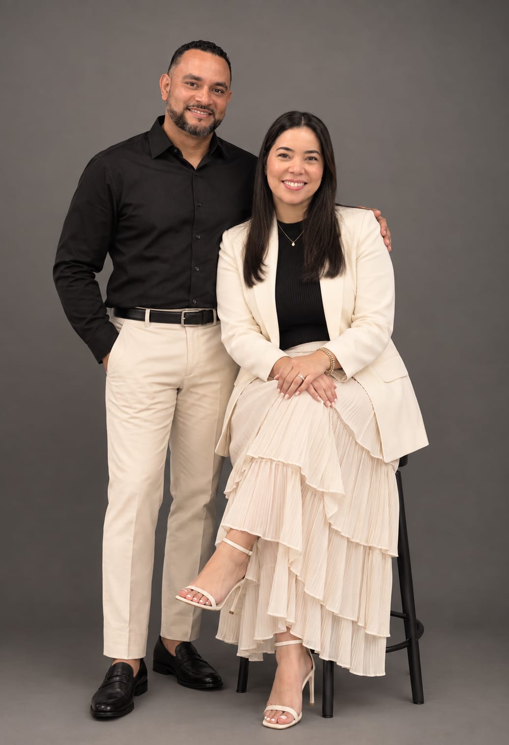 Samuel Liriano y Ammy Reynoso